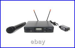 Audio-Technica ATW-R2100a Wireless Receiver with ATW-T220a Mic Freq 487-507 MHz