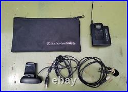 Audio Technica ATW-T310B 655-680MHZ Wireless Bodypack Transmitter Camera Mic Bag