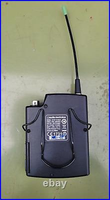 Audio Technica ATW-T310B 655-680MHZ Wireless Bodypack Transmitter Camera Mic Bag