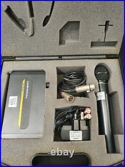Audio Technica ATW702 8ch UHF Pro wireless handheld radio mic System (CH38)