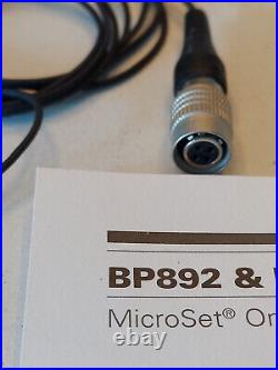 Audio Technica BP892cH MicroSet Omnidirectional Condenser Headworn Mic AT 4 Pin