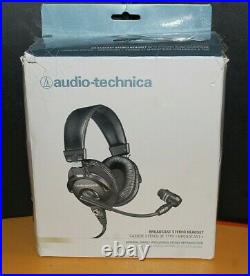 Audio-Technica BPHS1 Broadcast Stereo Headset with Cardioid Boom Mic, Adjustable