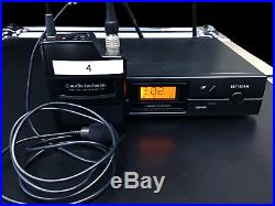 Audio Technica Complete UHF Wireless System ATW-R2100aD / ATW-T210a / Lav Mic