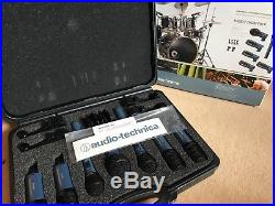 Audio Technica MB DK7 7 Piece Drum Mics Microphone Set Kit RRP £339