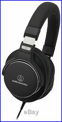 Audio Technica MSR7NC ANC 3.5mm Jack On-Ear Adjustable Headphones Black