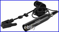 Audio Technica PRO 35 Cardioid Condenser Instrument Microphone/Mic PRO35+Earbuds