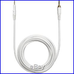 Audio-Technica Professional Studio Headphones White + Bluetooth Adapter