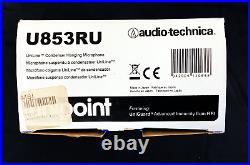 Audio-Technica U853RU UniPoint Cardioid Condenser Hanging Mic New in Box