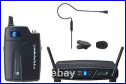 Audio-Technica Wireless Headphone & Mic System ATW-1101/H92 Black From JP #t