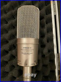 Audio Technica at 4035 sv. Paid £599 years ago. Classic pro mic for the studio