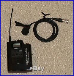 Audio Technica wireless mic kit ATW-R3100 + Lav and handheld mics 655-680 MHz
