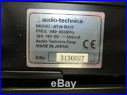 Audio Technica wireless radio mics with beltpacks
