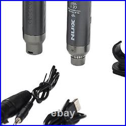Audio Transmitter Receiver Mic Receiver Hi-Resolution Sound Quality Microphone