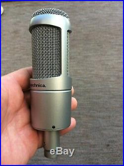 Audio-technica AT3060 Cardioid Phantom Powered Tube mic boxed hardly used