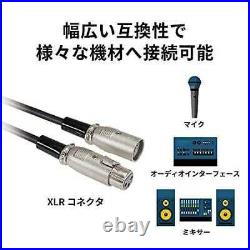 Audio-technica Condenser Mic AT2010 Canon Cable ATL458A/3.0 set F/S From JP #t