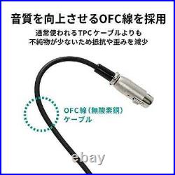 Audio-technica Condenser Mic AT2010 Canon Cable ATL458A/3.0 set F/S From JP #t