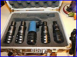 Audix Drum Mic Set (3 F10s, 1 F12) & audio technica mb 5k With Case & Clips