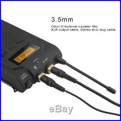 BOYA BY-WM6 UHF Video Audio Microphone Mic for ENG EFP DSLR Cameras DV Camcorder