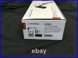 BRAND NEW Audio-Technica ATM350S Cardioid Condenser Mic & Surface Mount System