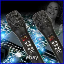 Biner UHF Handheld Microphone Dynamic MIC System Built-in Sound Card KTV Home