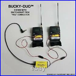 Bucky-Duo AA Battery Eliminator KIT Sennheiser G3 G4 Wireless Mic Receivers