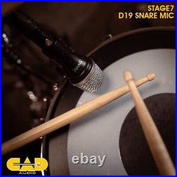 CAD Audio Stage7 7 Piece Drum Mic Pack Includes Kick Mic, Snare Mic, 3 Tom