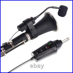 Clear Sound UHF Wireless Mic for Clarinet Suitable for Loudspeakers and Mixers