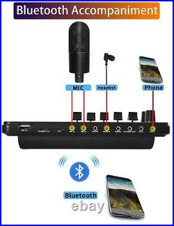 Condenser Microphone Studio Live Sound Card Wireless Adjustable Mic Scissor Arm