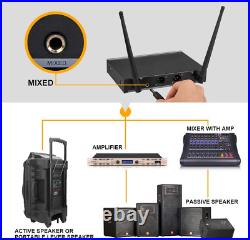 D Debra Audio PRO D-220 UHF Wireless Microphone System With Dual Mics For Show 2