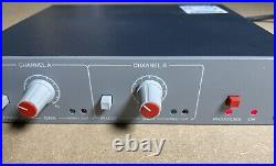 D&R Mic Amp 1U 2 Channel Preamp (Phase / +48v Audio / Studio / Broadcast)