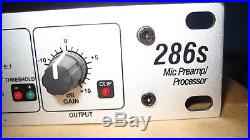 DBX 286s mic microphone preamp audio processor 286 s 1RU
