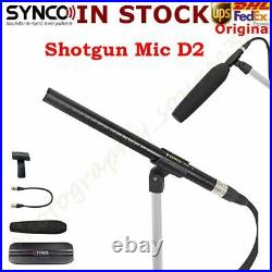 DHL Synco Audio Mic-D2 Hyper-Cardioid Condenser Shotgun Microphone for Interview