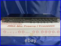 Dbx 286A Rack Mount Pro Audio Microphone Mic Preamp Pre-Amp Processor DBX286AV