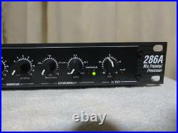 Dbx 286A Rack Mount Pro Audio Microphone Mic Preamp Processor Used From Japan