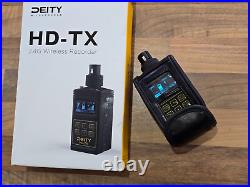 Deity HD-TX Wireless Audio Recorder Transmitter 2.4G radio mic interface