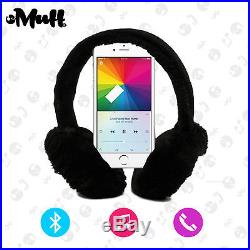 Ear muffs eMuff High Def Audio Wireless Bluetooth Earmuff Headphones BLK