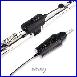Easy to Use UHF Wireless Mic for Flute Piccolo Stable Signal Transmission