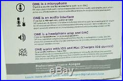 Exc+ Apogee One 2 IN x 2 OUT USB Audio Interface Microphone Mic for Mac and PC