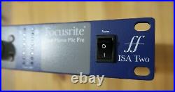 Focusrite ISA Two 2 channel mic pre microphone preamp, great sound