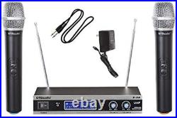 GTD Audio V-28H VHF Wireless Microphone System with 2 Hand Held Mics