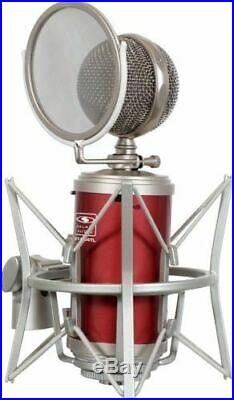 Galaxy Audio ST-834TL Tube Condenser Mic With Spherical Design & Pop Fillter
