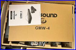Gem Sound GMW-4 Quad-Channel Wireless Mic System FOUR WIRELESS MICS & RECEIVER