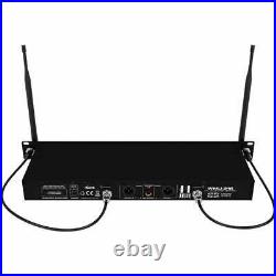 Hill Audio WMU-216H2B0 Dual Handheld Wireless Mic System