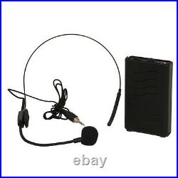 Ibiza Sound White Portable Battery Powered Bluetooth PA System 700W Wireless Mic