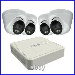 In/outdoor Hikvision Colorvu Cctv System Hilook Audio MIC 2mp 1080camera Kit