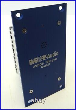 Indoor Microphone ABS BERGEN VCA001 Microphone MER-Audio Mic Indoor-Micro Blue