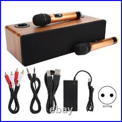 Karaoke Sound Professional Home Audio Set Machine Portable Wireless Mic ESC