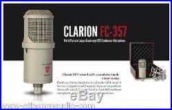 Lauten Audio Clarion FC-357 Large FET Condenser Microphone, Mic, Case, Shock NEW