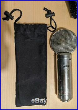 M Audio Sputnik Valve Microphone Mic Studio Vocals XLR Case Shock Mount M-Audio