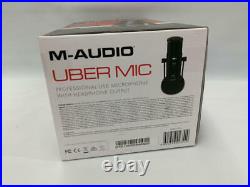 M-Audio Uber Mic USB audio Music Podcast Recording Desktop Microphone from JAPAN